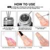 Metallic Nail Art Liner Gel Set French Painting Drawing Lines Edge Mirror Gel Polish Black White Silver 12 Colors 15ml
