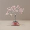 Rose Quartz Crystal Tree Orgonite Base 80 Gemstones