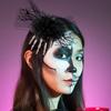 Elegant Tulle Side Hair Clip Accessory Stylish Halloween Tulle Bowknot Side Clip Embellishment for Party Outfit Accent