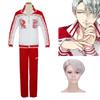 On Yuri Ice Viktor Victor Nikiforov Cosplay Sport Jersey Jacket Wig Pants