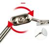 Inspection Mirror LED Light Telescoping Mirrors 360 Rotation Mechanic Tools Magnetic Mirror Telescopic Handle Repairing Tools
