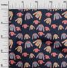 oneOone Cotton Flex Baby Pink Fabric Clothes Kids Sewing Craft Projects Fabric Prints By Yard 40 Inch