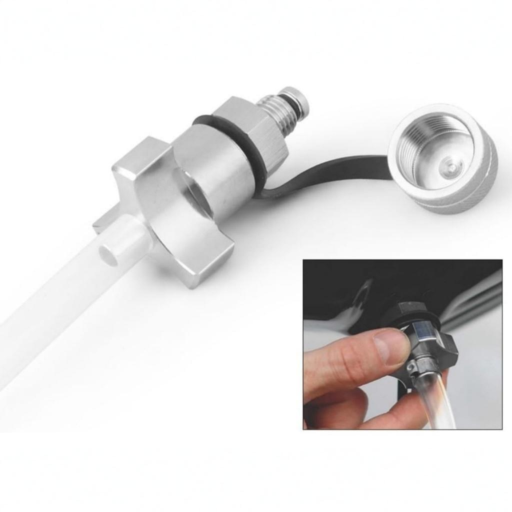 ABHX-Car Aluminum Alloy Oil Quick Suitable Quick Oil For 1. With Hose Parts