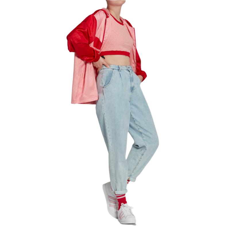 Adidas SS22 Printed Sleeveless Sports Tank Top Women Tops Red IB2041