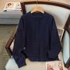 High-Quality Spring Style Women's Plus Size Baseball Jacket - Casual, Slimming, Simple, Versatile, Loose-Fit, Long Sleeve - Up To 300 Jin.