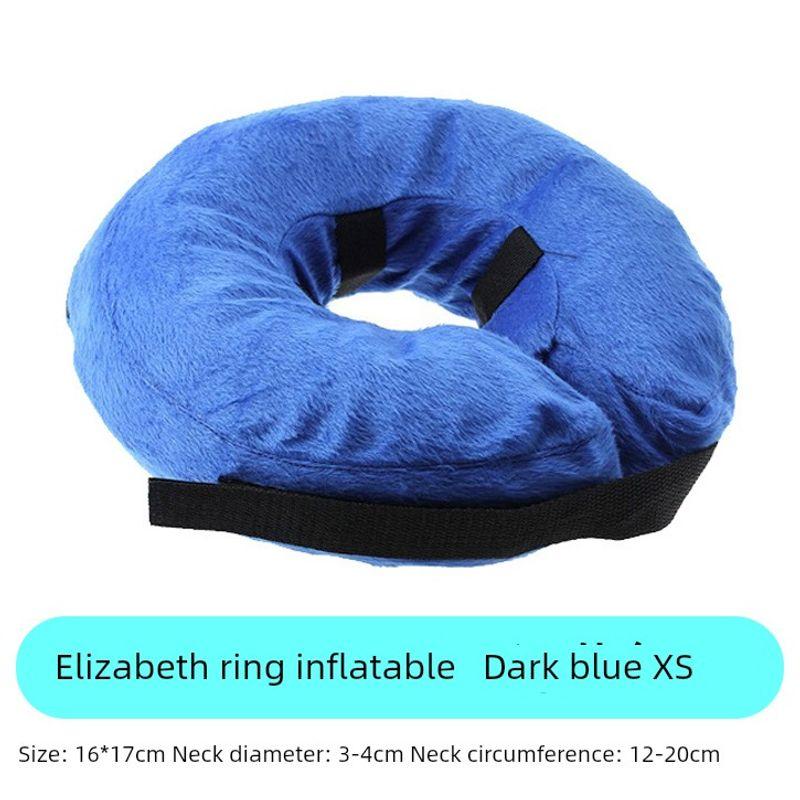 

Camel Camel Home Clearance Special Offer Pet Supplies Dog Clothes Collar Toys Pooper Scooper Elizabeth Nail Clippers Elizabeth circle inflatable dark blue XS