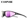 Kapvoe Hot Fashion Cycling Sunglasses Men Photochromic Glasses Mountain Running Hiking Eyewear Sports UV400 Climbing Goggles