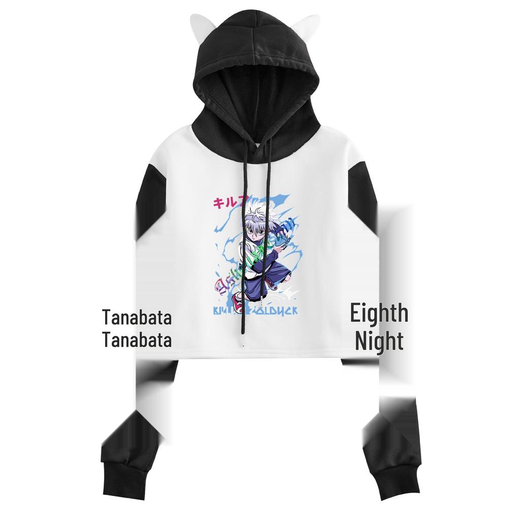 New Hunter x Hunter Women's Cat Ear Hoodie - Anime Merchandise for Autumn/Winter