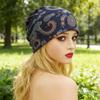Cashew Print Bonnet Scarf Hat Face Mask Conversion Technology Breathable Fabric Design for Active Street Lifestyles
