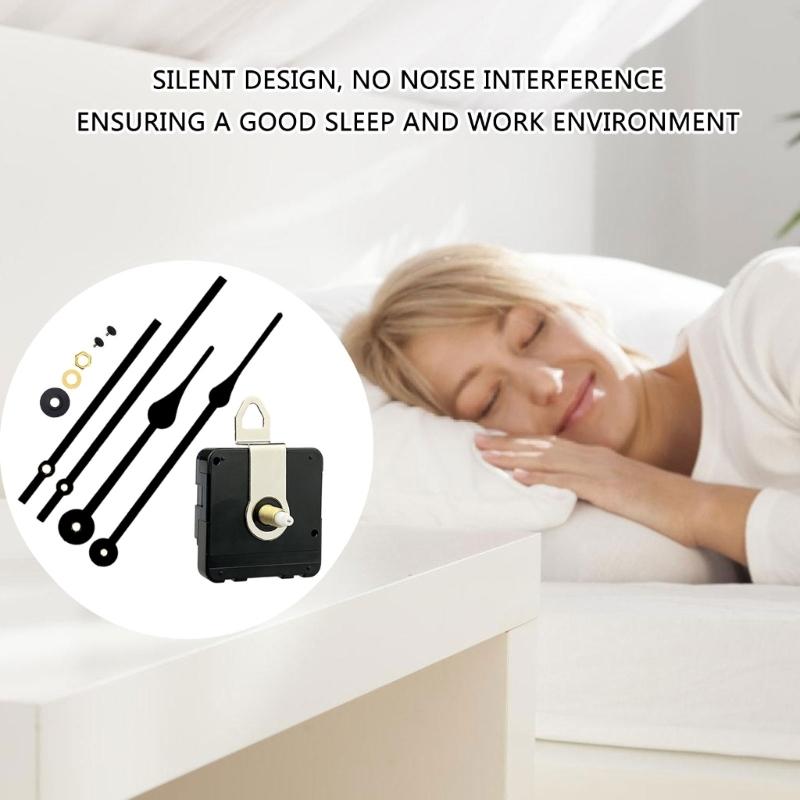 Clock Movement Kits, Battery Operated Quartzs Movement Replacement, Long and Short Wall Clock Mechanism, Motor