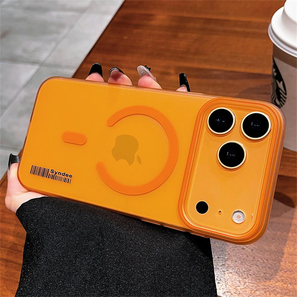 

Matte Translucent PC Ultra Thin Phone Case For iPhone 17 Air 16 15 14 13 12 Pro Max Plus For Magsafe Magnetic Soft Cover iPhone17 Pro