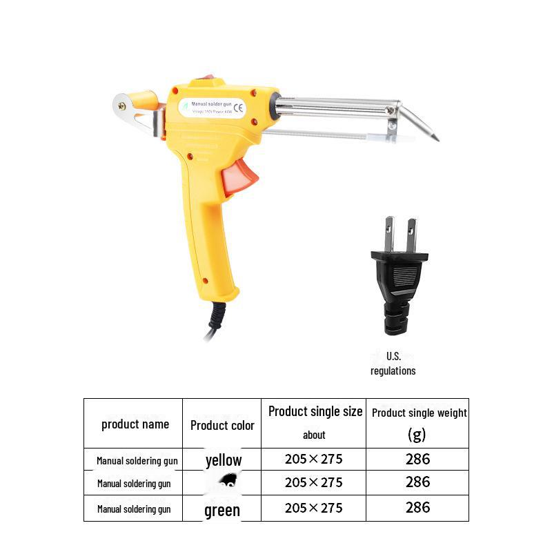 60W External Heating Soldering Gun for Repairing Circuit Boards and Light Strips
