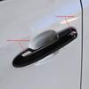 For -2024 Toyota Highlander Bright Black Car Door Handles Cover Molding Trim