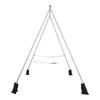 Yoga Stand Frame, 3m Length Swing Stand, Max 250 Kg Load Triangular Structure Aerial Rig, Aerial Silk Stands for Yoga Enthusiasts, Non-Slip Base,