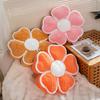 Flowers Plush Pillow Plant Petal Cushion Stuffed Toys Sofa Bed Sleeping Back Cushion for Girl Home Decor Gift