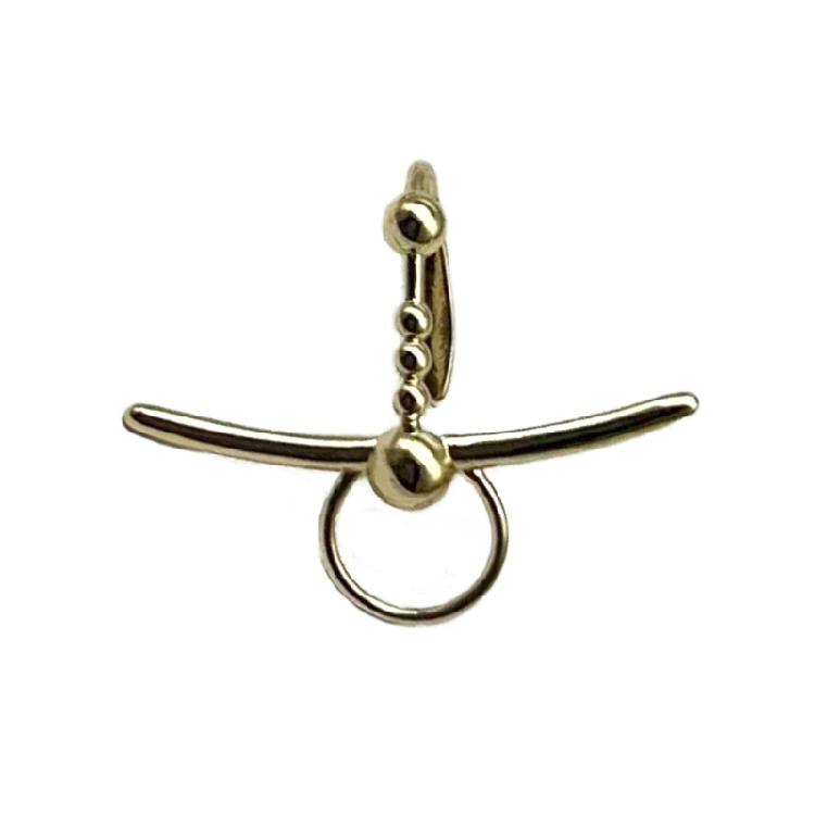 

Punk Copper Fake Lip Ring C Clip Lip Ring Rook Faux Septum Body Piercing Jewelry