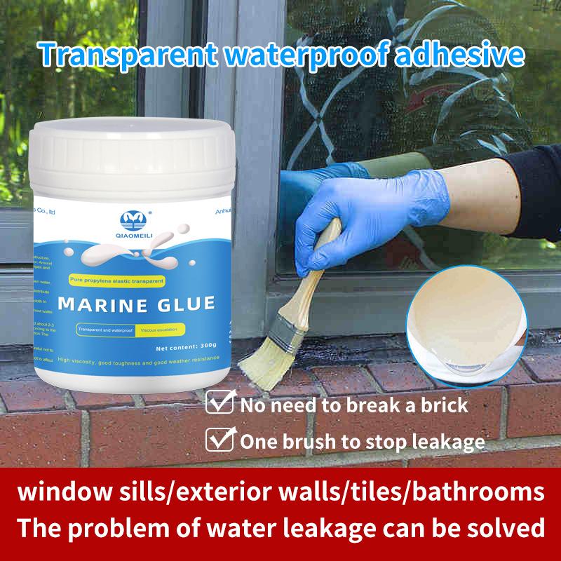 Jaysuing Sealant Waterproof Glue, Bathroom, Kitchen Exterior Wall Anti-leakage Plugging, Non-smashing Brick Leak Repair Paint