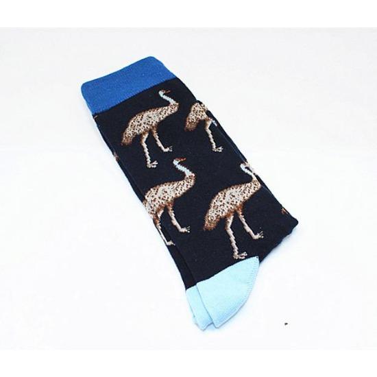 Harajuku Happy Men Socks Funny Mens Sloth Sock Women Animal Fox Chili Moustache Sloths Novelty Sock Combed Cotton Funny Socks