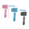 Efficient Pet Grooming Brush For Shedding Control Detangling Furs Soft Rounded Tips Dog Cats Loose Hair Remover Comb