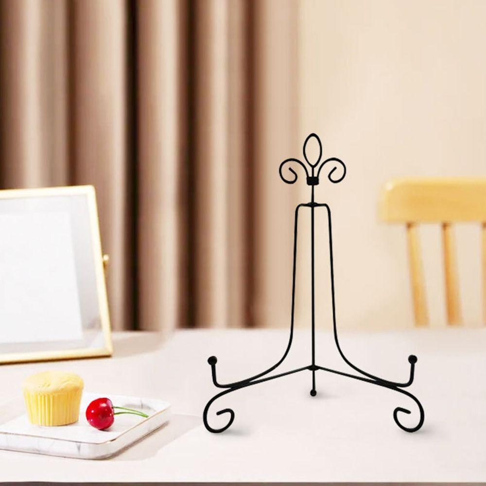 Iron Plate Stands 10inch Metal Easel Rack Durable Display Stand  Home Decoration