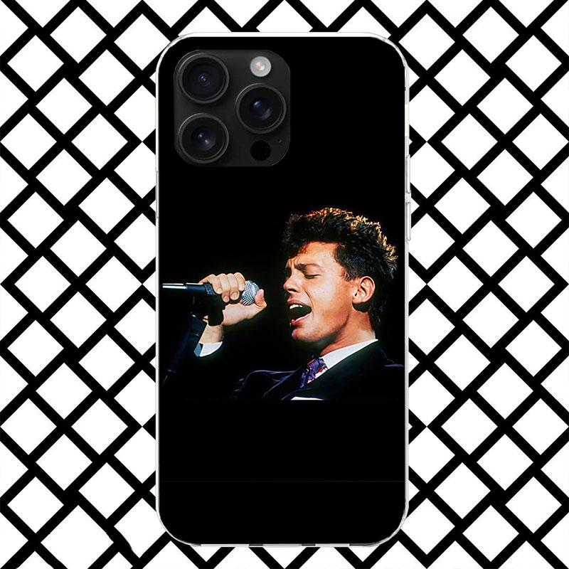 L-Luis M-Miguel Singer Phone Case for iPhone 17 Air 16 16E 15 14 Plus 13 Mini 12 11 Pro Max 7 8 + SE 2020 Soft Cover Fundas 11 P