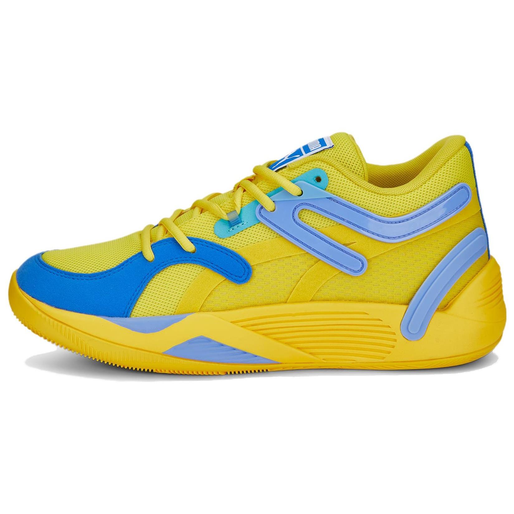 PUMA TRC Blaze Court Vibrant Yellow Men s 376582-19 EU 43