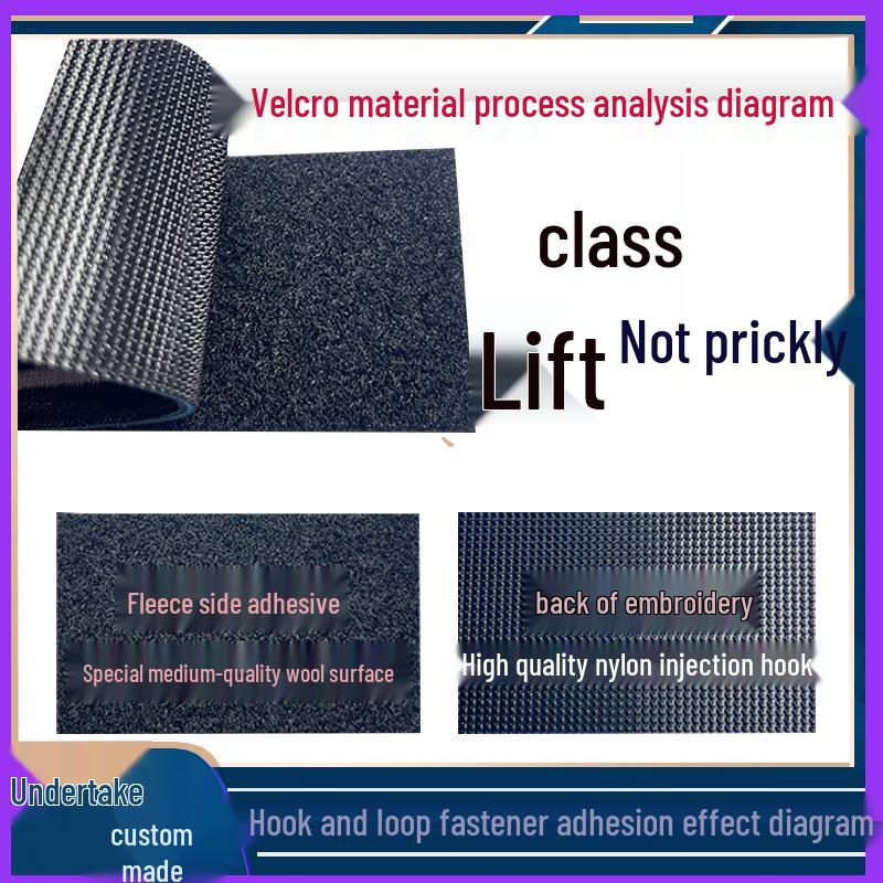 Creative Military Fan Morale Armband: New National Flag Embroidery Patch with Hook and Loop Self-Adhesive