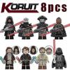 8 ks Figurek ze série Star Wars Anakin Skywalker Darthmaul Obi-wan Minifigurka Sestavitelné Mini Stavební Kostky Akční Figurky Hračka Dětský Dárek