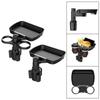 Car Cup Holder Expander with Food Tray Adjustable Stable for Drink Placement