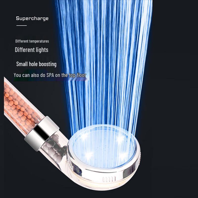 Maifan Stone Filter Pressurized Handheld Shower Head