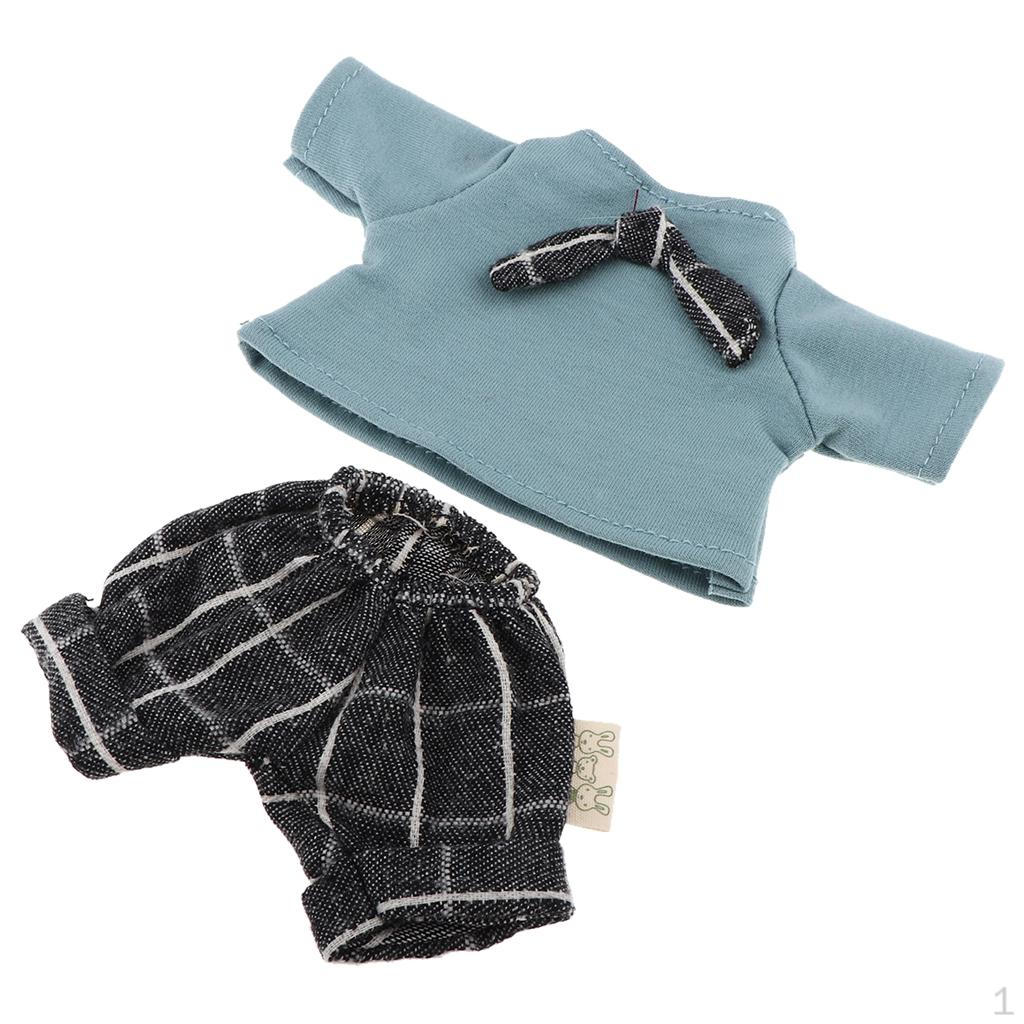 Bear Plush Toy Clothes Dolls Accessories /4 BJD Doll Gifts