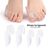Upgraded Silicone Hallux Valgus Toe Corrector & Bunion Separator Set