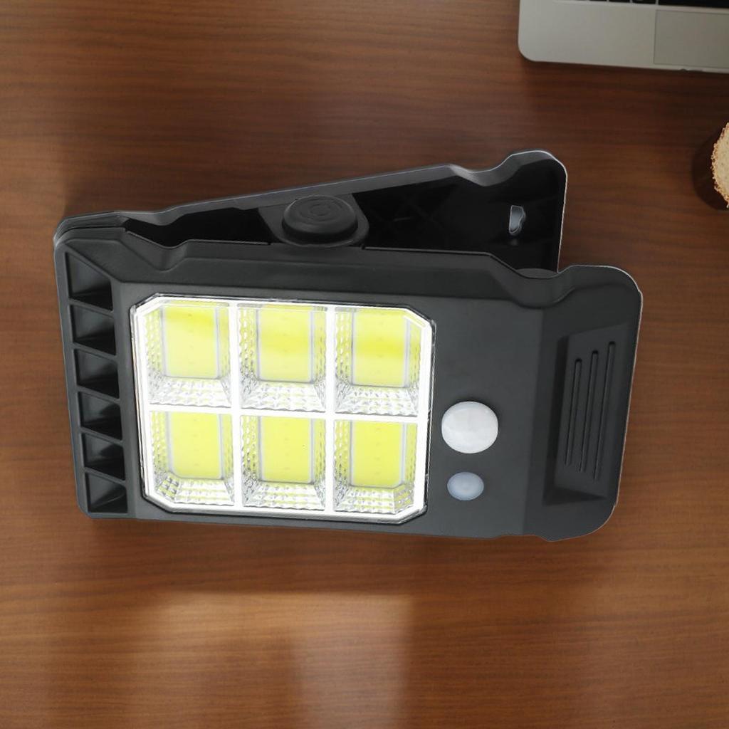 Clip On Solar Lights Smart Sensor Security Light 3 Modes Wall Lamp For Umbrella Gate Camping Pathway Deck Garden Garage Yard