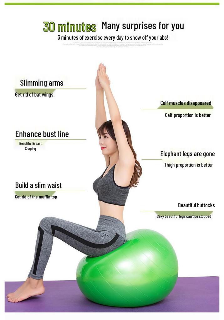 Kostenloser Versand Yoga Fitnessball: Sensorische Integration & Tanzball für Erwachsene, Kinder und Paare
