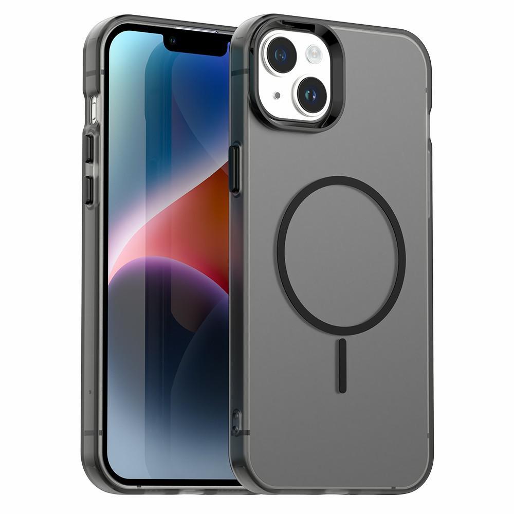 

For iPhone 14 Case Candy Color PC + TPU + PET Phone Cover Compatible with MagSafe