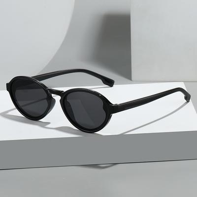 2026 New Fashion Small Oval Sunglasses Women Vintage Y2K Streetwear Sun Glasses