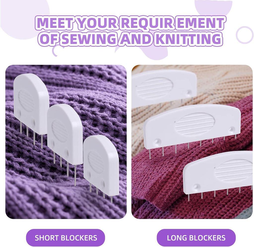T-Shaped Stainless Steel Needle Shaping Tool for DIY Sweater Knitting