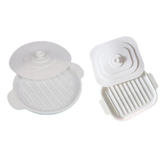 Bun Maker Machine Cake Plate Bun Mold with Transparent Lid Easy Bun Making Tool Ergonomic Design Baking Tray