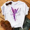 Disney Cartoon Mickey Mouse Print Cotton T-Shirt Women Tops Graphic Hippie Tees Funny Harajuku T-shirt Fashion Female Tshirt