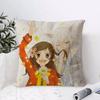 KKamisama Hajimemashita Cushion Cover Eco Linen Pillow Case DoubleSided Print Breathable Durable Zipper Home Decor Gift