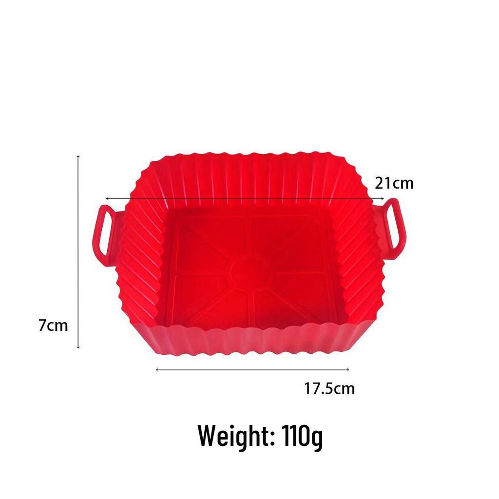 High-Temperature Resistant Silicone Air Fryer Baking Mat