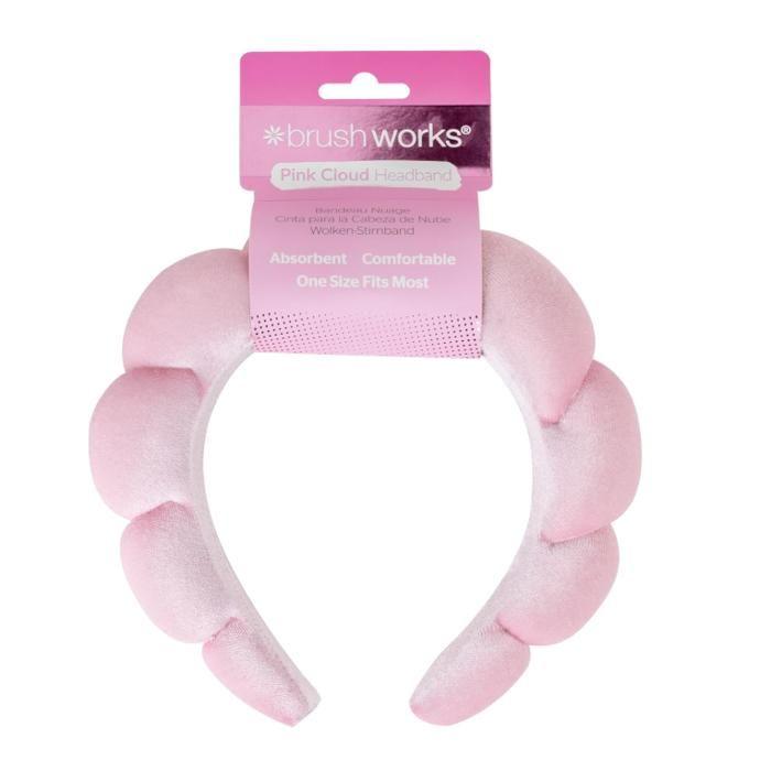 BRUSHWORKS - Bandeau Nuage Rose Idéal beauté