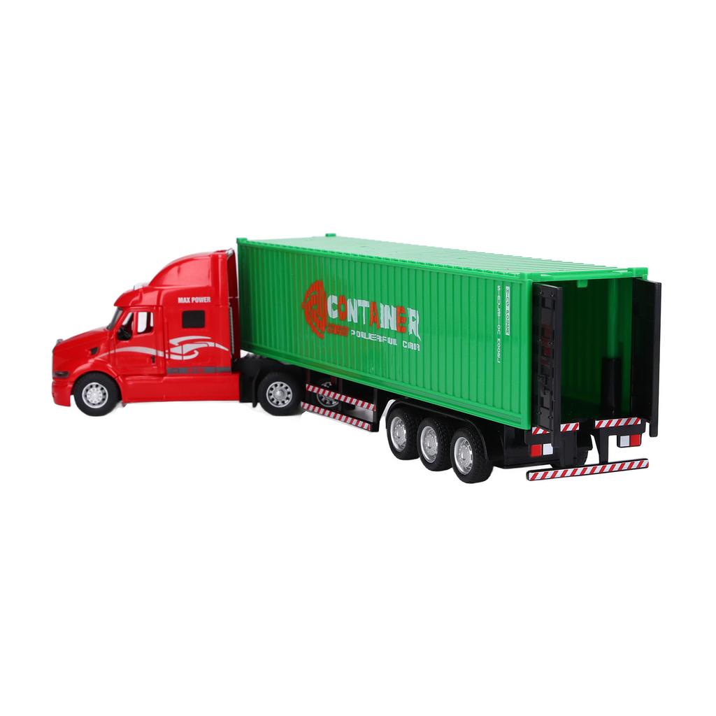 Container Truck Model 1:48 Vivid Exquisite Beautiful Decorative Toy Ornament for   3 Years Old
