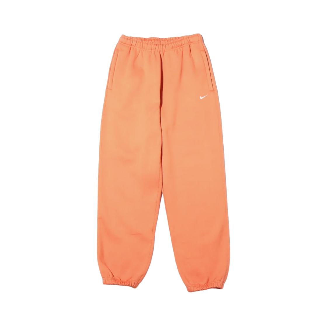 NikeLab Womens Solo Swoosh Fleece Sweatpants (Asia Sizing) Healing Orange Women Streetwear DA0334-863 S