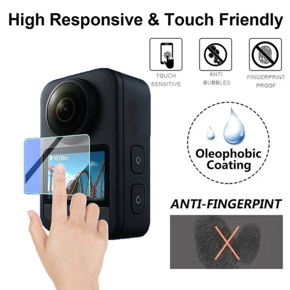 1PCS Screen Protector for DJI Osmo 360 Ultra-Clear Tempered Glass Camera Lens Protector Glass Film for DJI Osmo Camera Accessory