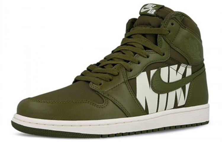 Jordan 1 Tela Retro High Oliva 555088-300