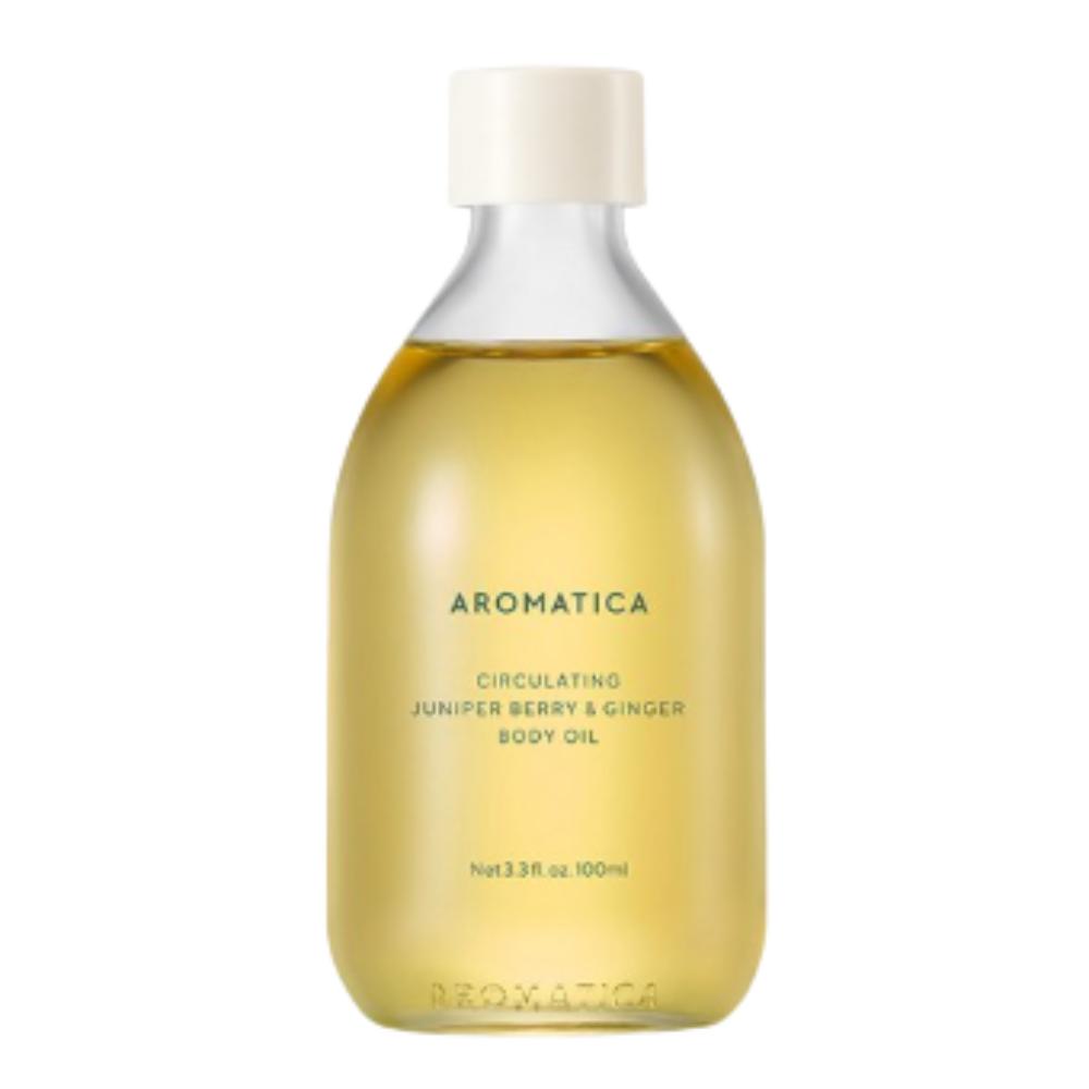 AROMATICA Body Oil 100ml / 3.38 fl.oz - Vegan Massage & Moisturizing Oil, K-Beauty