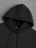 Men's casual hoodie, comfortable pullover, long sleeves, regular fit, hood and drawstring