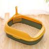 Strictly Selected Cat Litter Box Pet Supplies High Edge Cat Litter Box Small Semi-closed Pet Cat Toilet Cat Litter Plate