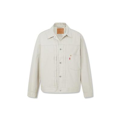 Levis Button Denim Jacket Men Jackets Khaki A3174-0007
